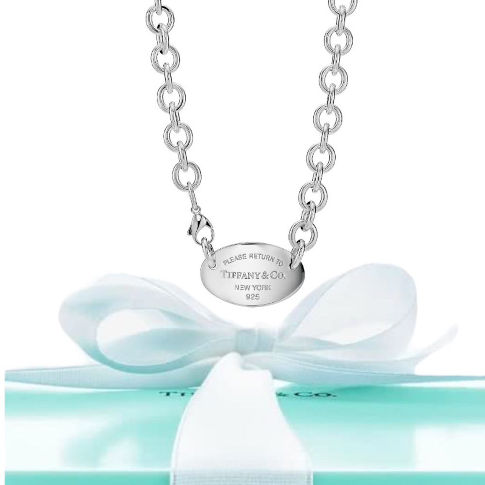 Authentic Return to Tiffany & Co Necklace STERLING SILVER 925 in Excellent Cond - Picture 2 of 15